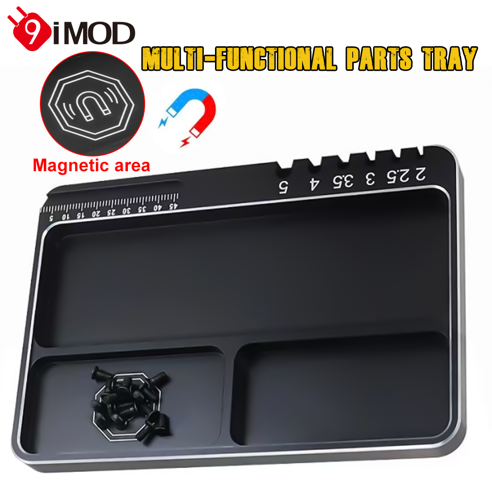 Magnetic Parts Tray - 9IMOD Screw Storage Tray Measure 2/2.5/3/3.5/4/5MM