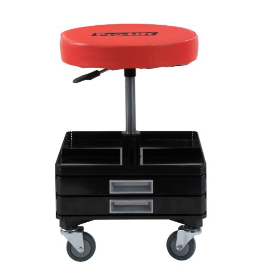 Tools & Workshop Equipment - C-3100 Grey Pneumatic Chair with Dual