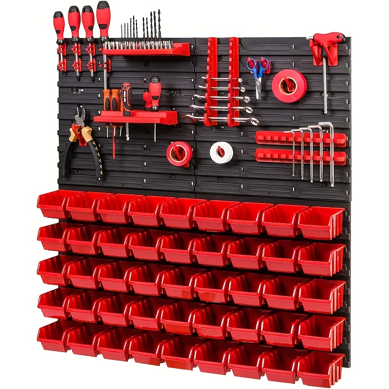 Tools Use In The Workshop - 54pcs Tool Organizer Rack, Screwdriver, Wrench