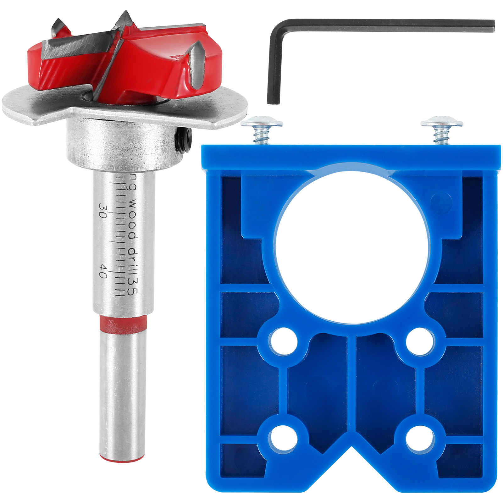 Pocket Hole Jig - 35mm Hinge Boring Bit Hole Jig
