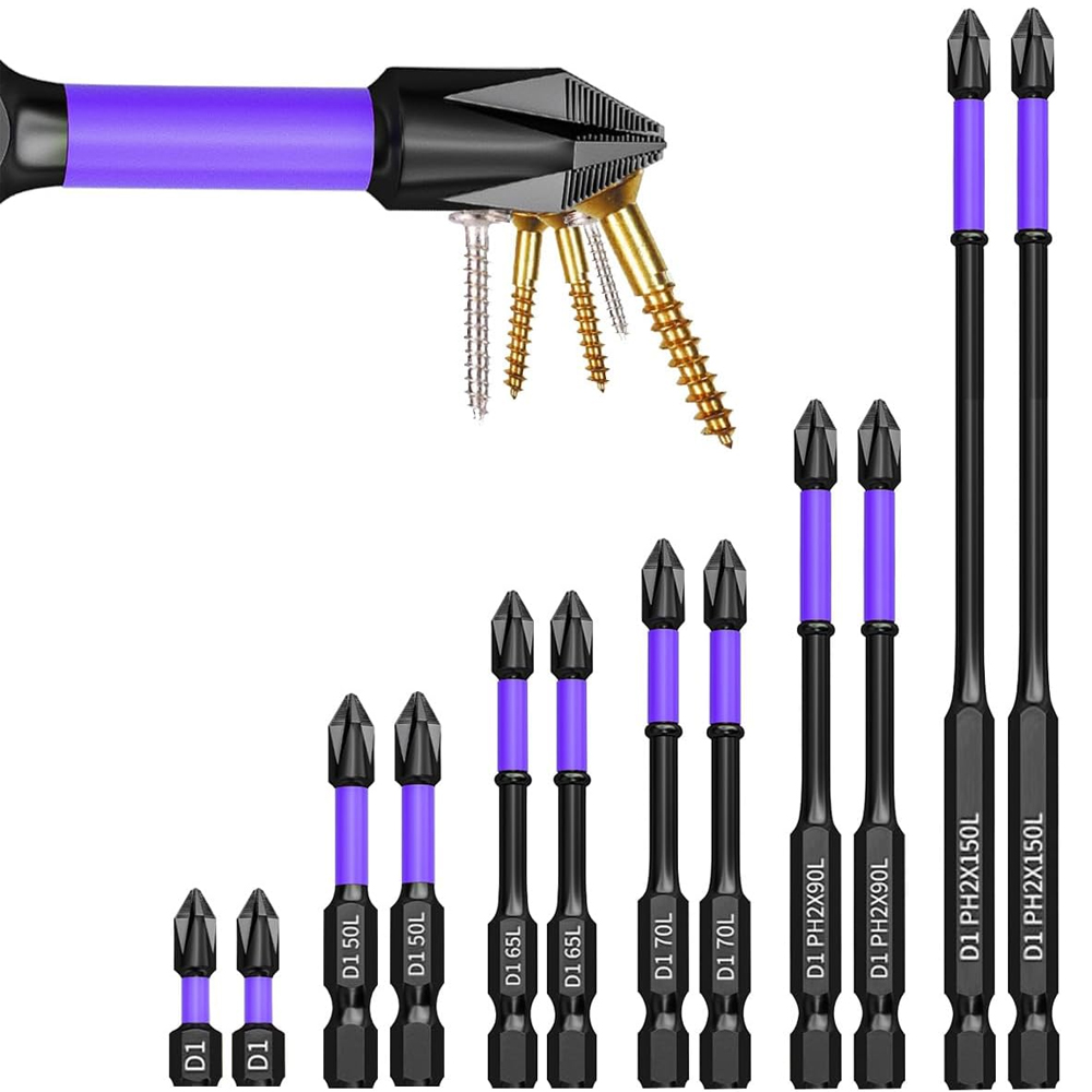 Workshop Tools Sale - Magnetic Screwdriver Bit Set PH2 Phillips