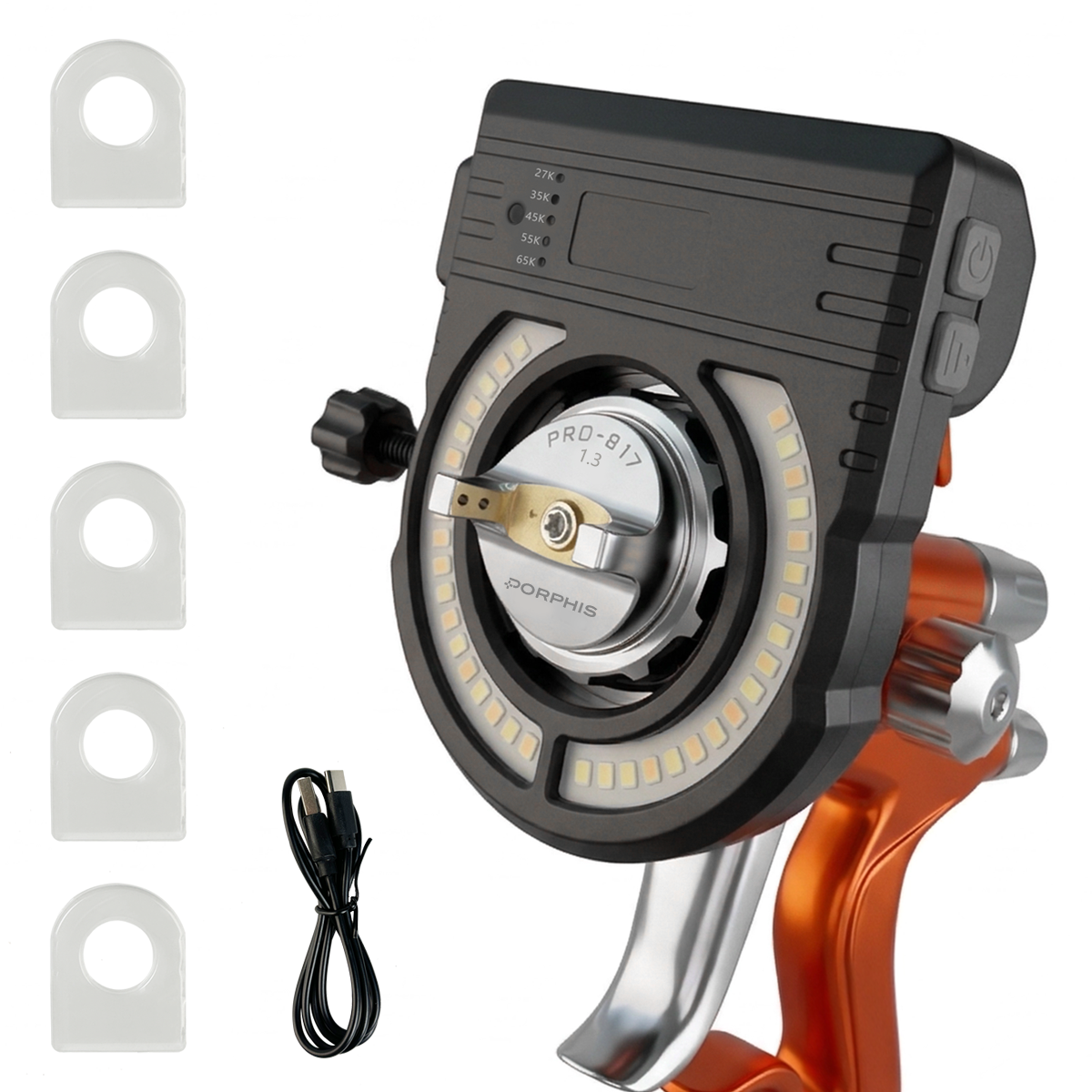 Workshop Tools Hours - PORPHIS Car Spray Gun Lighting 5