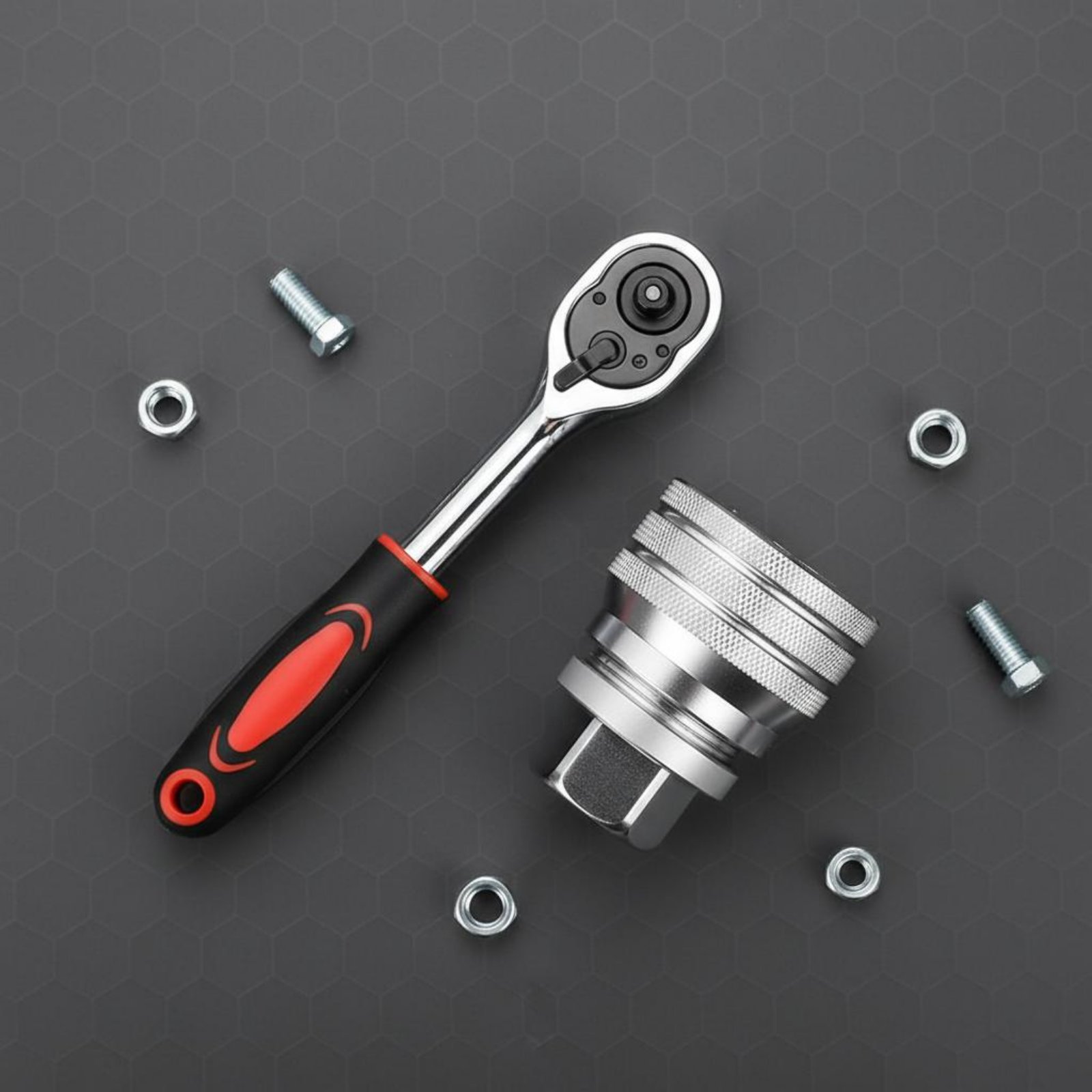 Tools & Workshop Equipment - 2 Pieces Universal Socket Wrench Portable