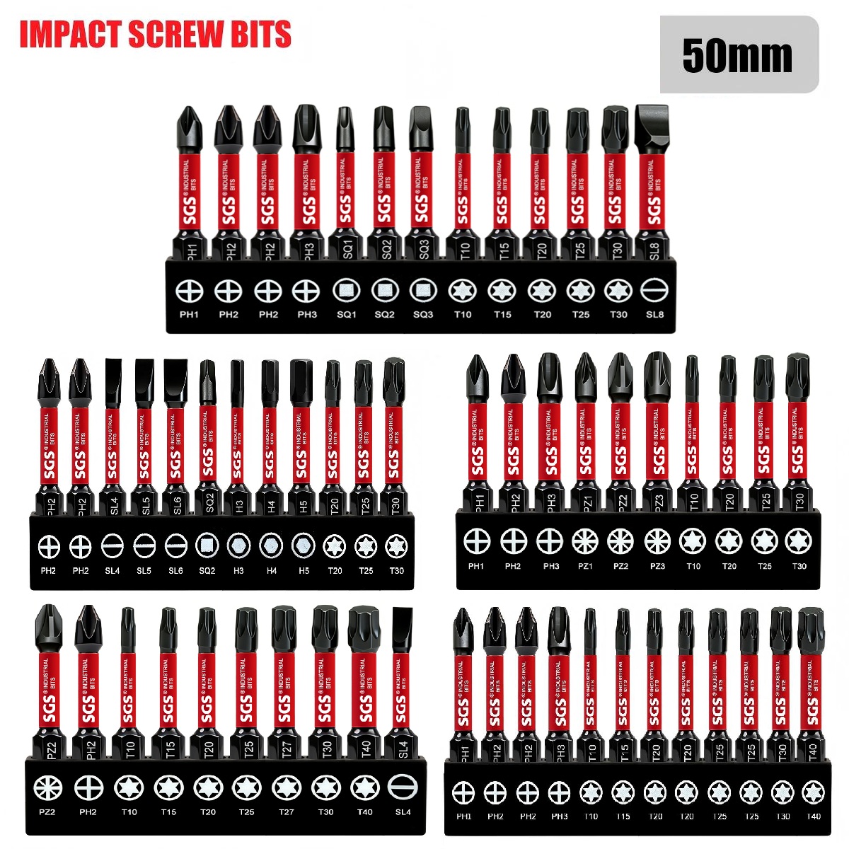 Workshop Tools Sale - Multifunctional Screwdriver Bit Set, Ph, Pz,