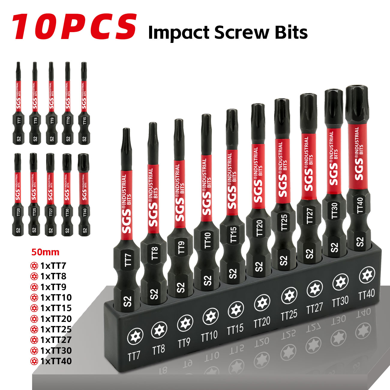 Workshop Tools Sale - 10Pcs Strong Magnetic Hollow Torx Screwdriver