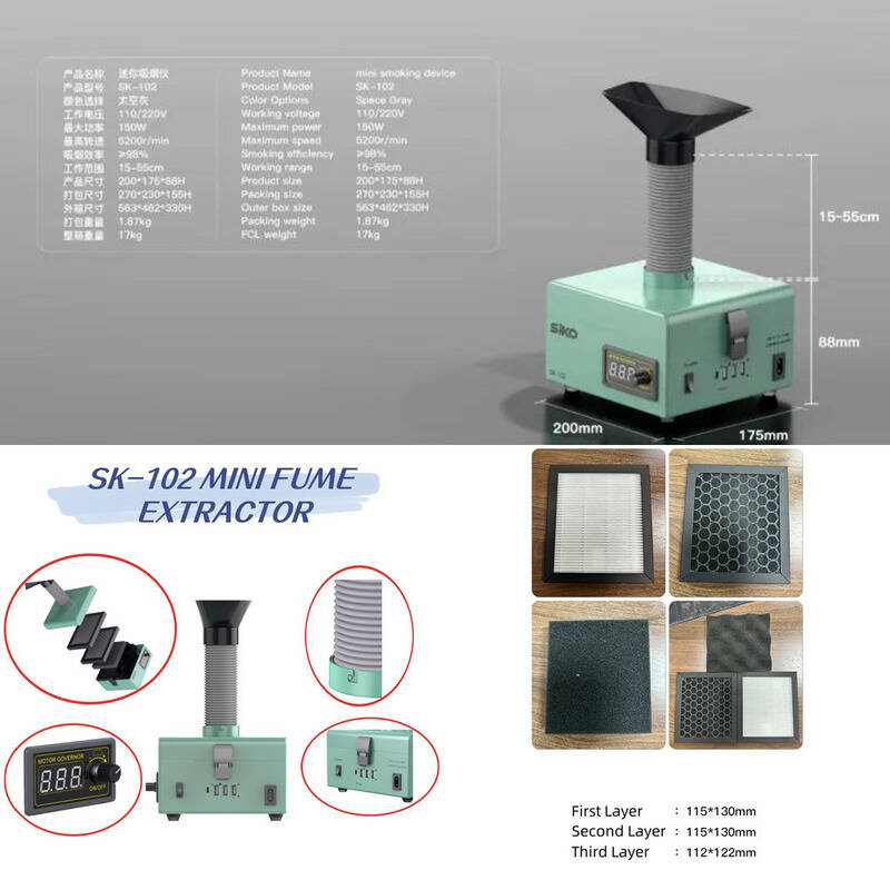 Professional Soldering Smoke E - Tools Use In The Workshop บทวิจารณ์และราคา
