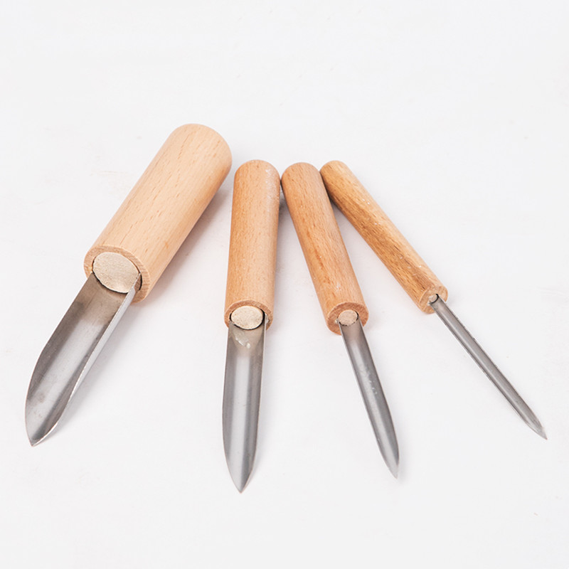 Pottery Tool Puncher 4 Pieces/ - Chisel Set Wood บทวิจารณ์และราคา