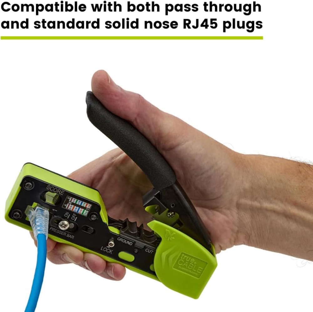 RJ45 Pass Through Crimp Tool,  - Tools & Workshop Equipment บทวิจารณ์และราคา
