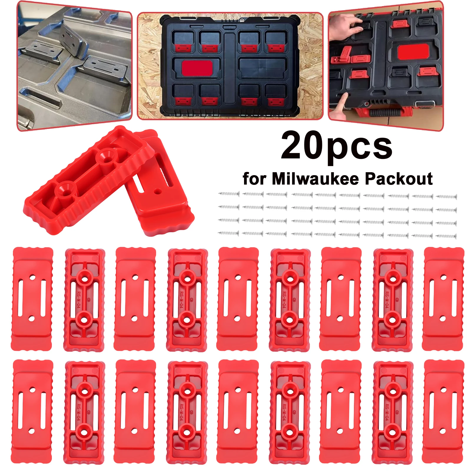 20pcs Mounting Feet for Milwau - Workshop Electric Tools บทวิจารณ์และราคา