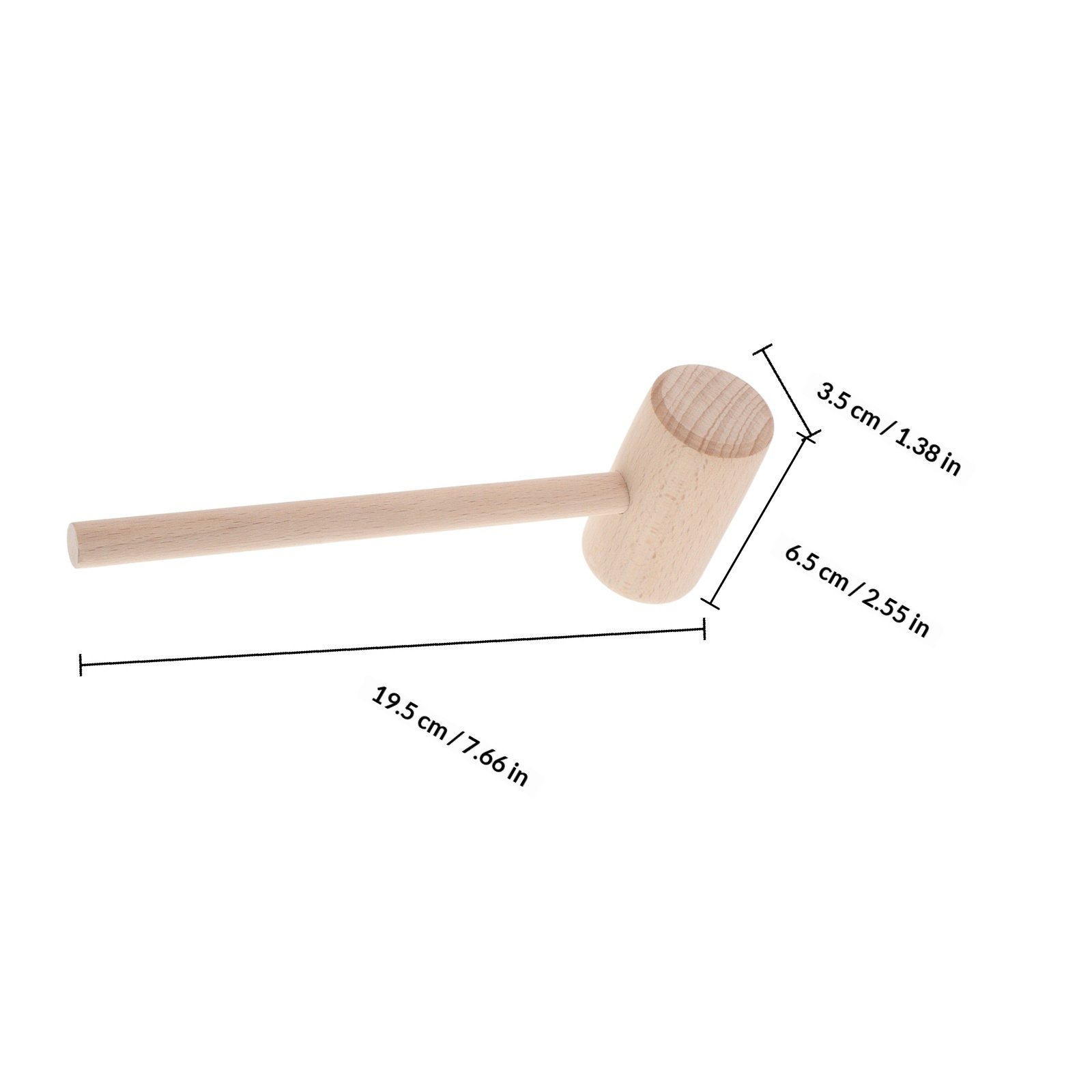 Wooden Crafting Hammer DIY Woo - Mallet Wood Carving บทวิจารณ์และราคา