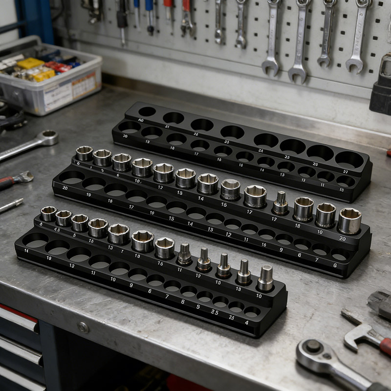 Magnetic Metric Socket Organiz - Magnetic Parts Tray บทวิจารณ์และราคา