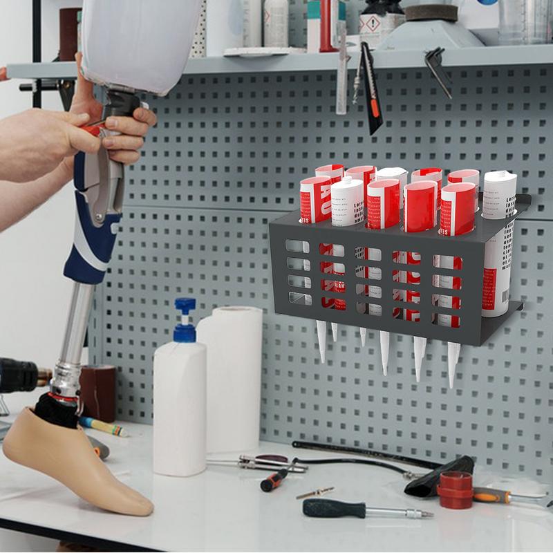 Caulk Tube Holder Organizer Fo - Workshop Tools Wall บทวิจารณ์และราคา