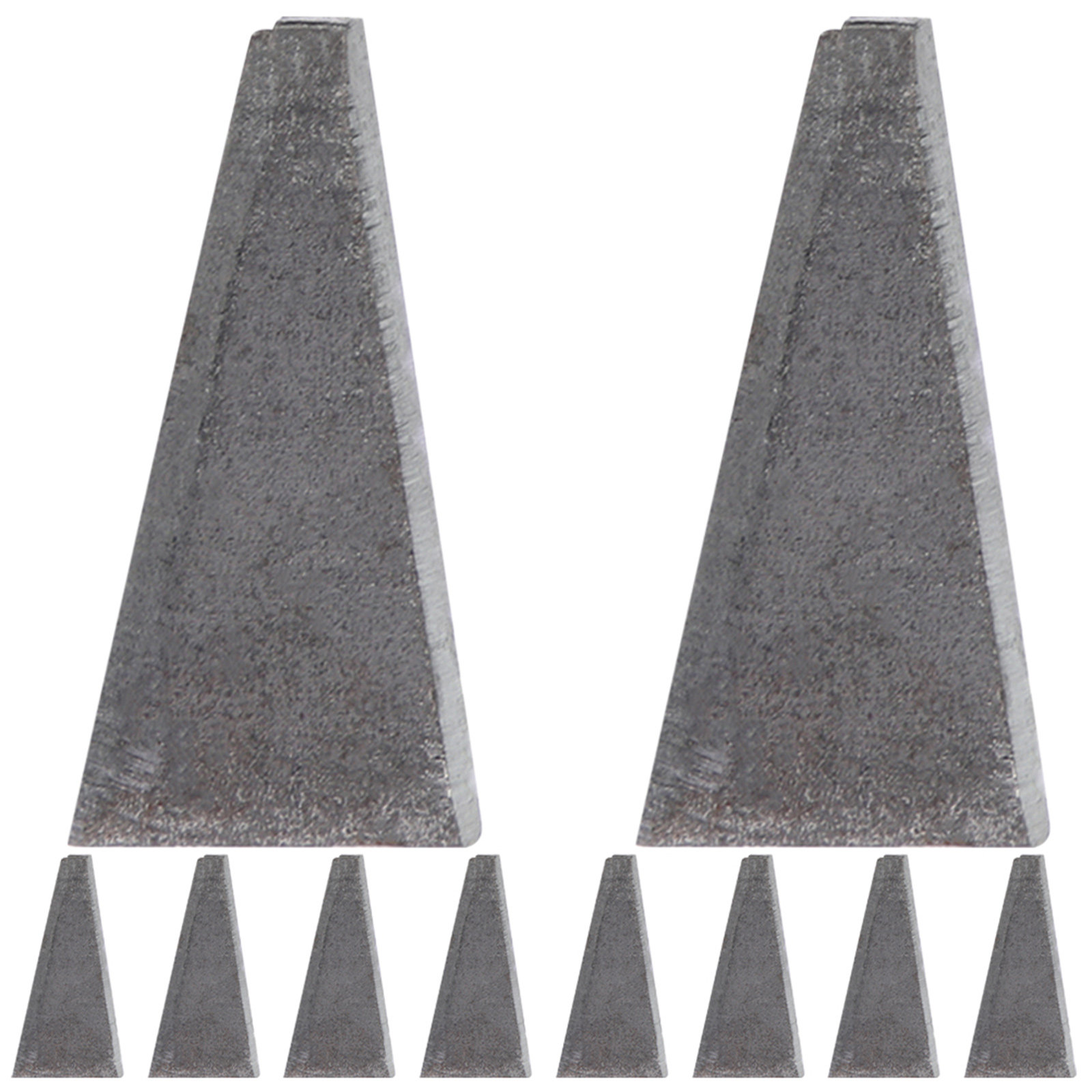 10pcs Axe Wedge Triangular Ham - Mallet Wood Carving บทวิจารณ์และราคา