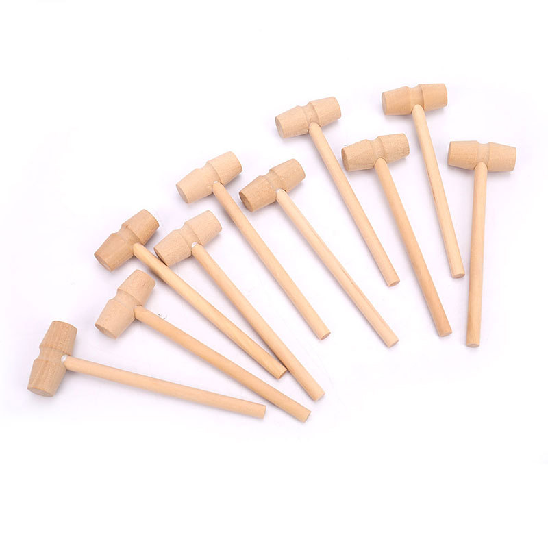 10 Pieces Mini Unique Kitchen  - Mallet Wood Carving บทวิจารณ์และราคา