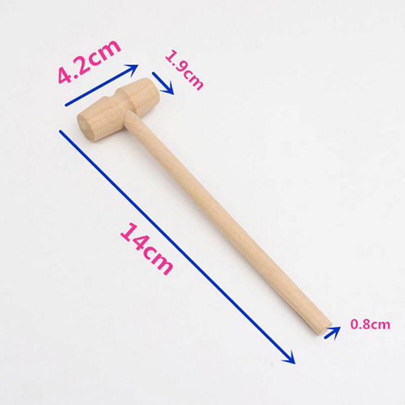 10 Pieces Mini Unique Kitchen  - Mallet Wood Carving บทวิจารณ์และราคา