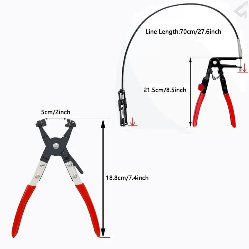 Long Reach Wire Spring Hose Cl - Workshop Tools Sale บทวิจารณ์และราคา