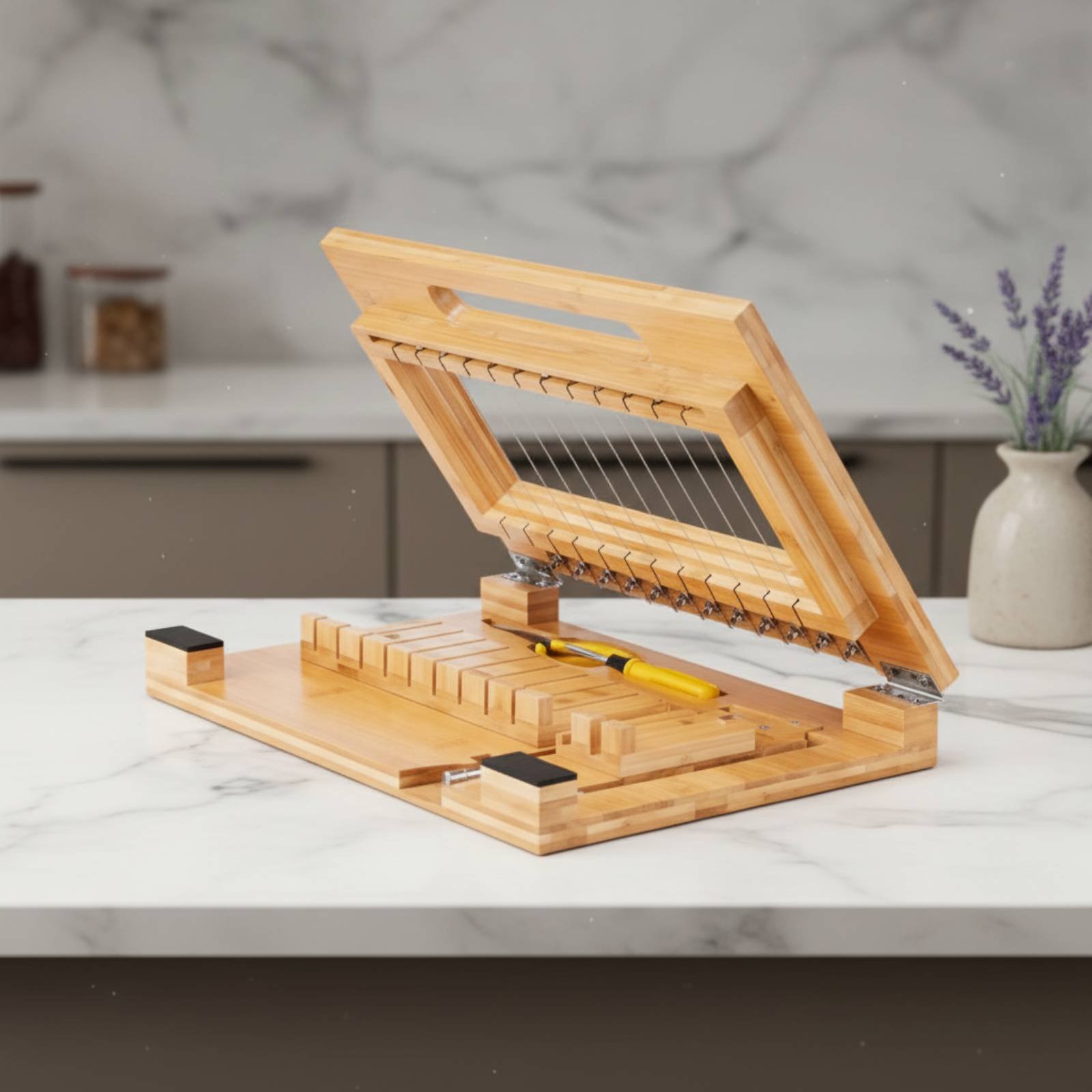 Bamboo Soap Cutter 2-in-1 Desi - Workshop With Tools บทวิจารณ์และราคา
