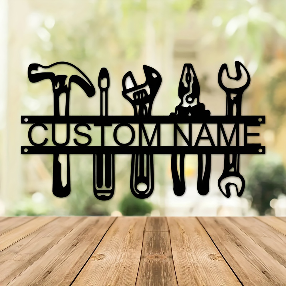 Customized Name Industrial Sty - Workshop Tools And Names บทวิจารณ์และราคา
