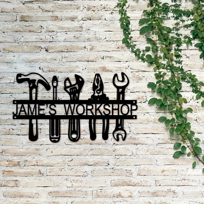 Customized Name Industrial Sty - Workshop Tools And Names บทวิจารณ์และราคา