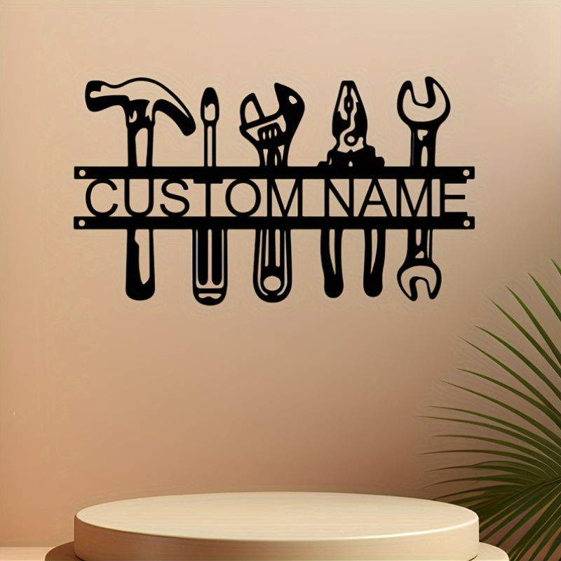 Customized Name Industrial Sty - Workshop Tools And Names บทวิจารณ์และราคา