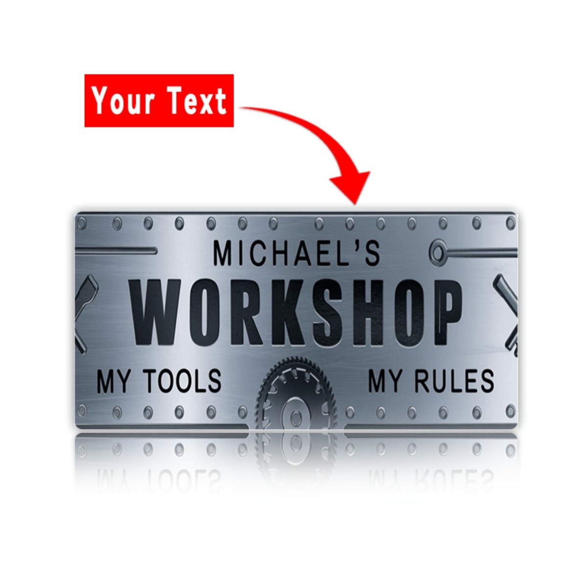 Personalized Name Workshop Alu - Workshop Tools And Names บทวิจารณ์และราคา