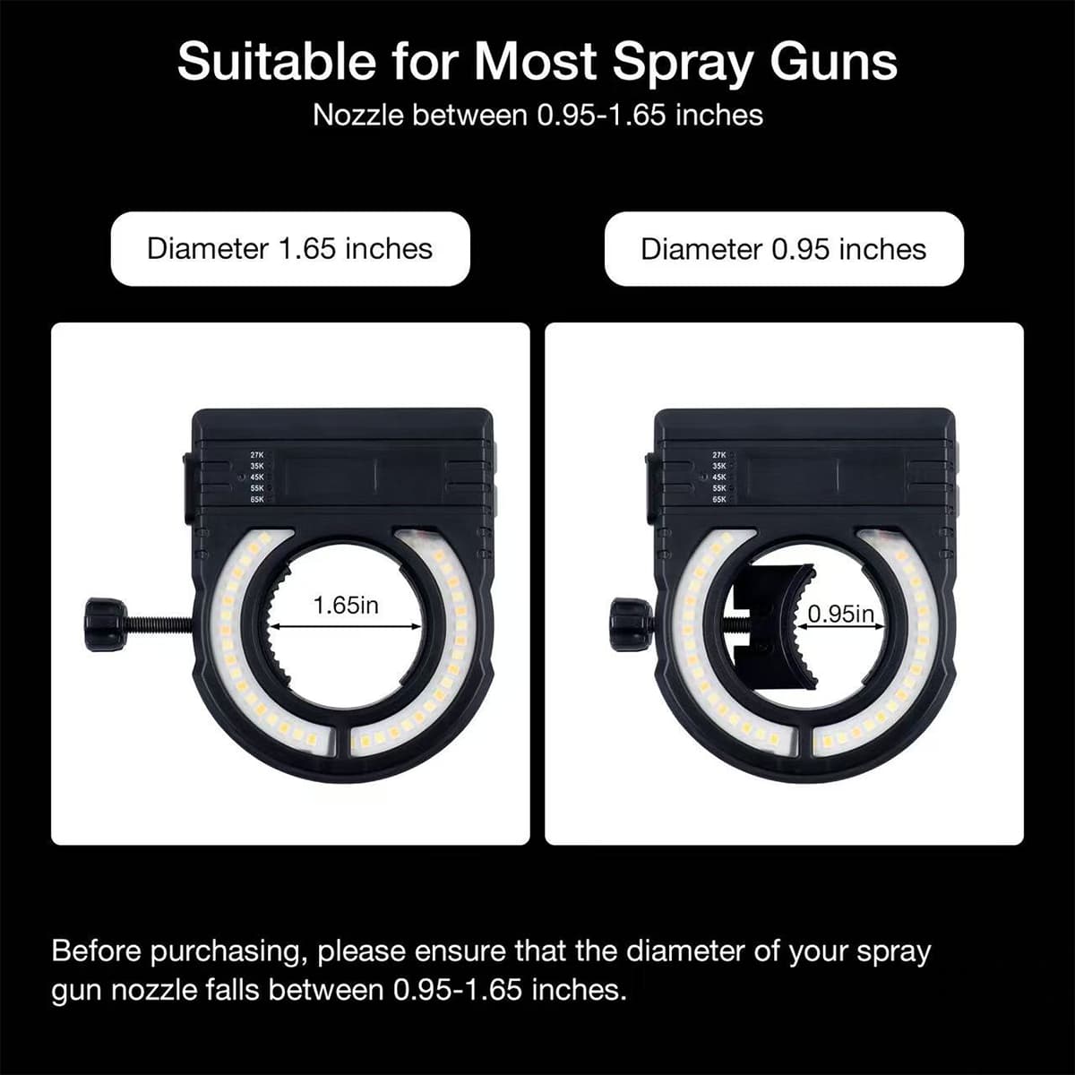 PORPHIS Car Spray Gun Lighting - Workshop Tools Hours บทวิจารณ์และราคา