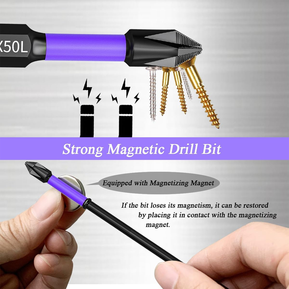 Magnetic Screwdriver Bit Set P - Workshop Tools Sale บทวิจารณ์และราคา