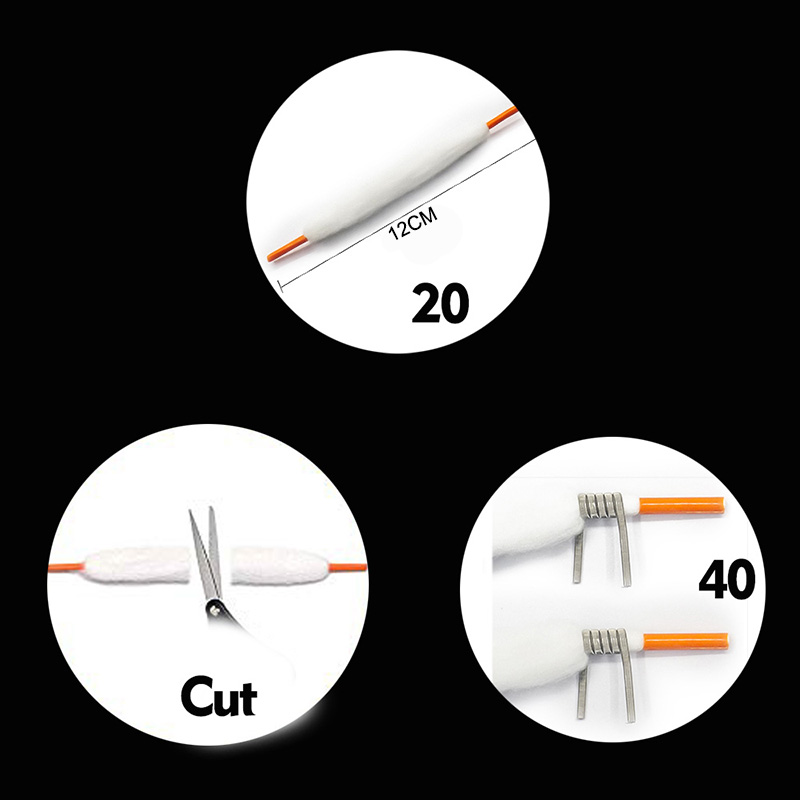 20 Pieces  Bag Diy E Cigarette - Tools Vape บทวิจารณ์และราคา