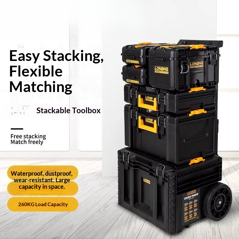 Tool Case Stackable Heavy Duty - Workshop Garage Tools Manufacturer บทวิจารณ์และราคา