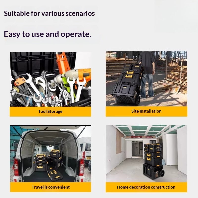 Tool Case Stackable Heavy Duty - Workshop Garage Tools Manufacturer บทวิจารณ์และราคา