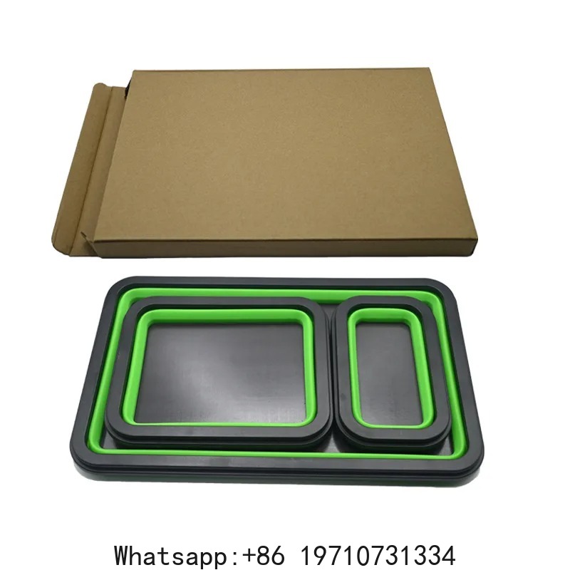 3Pcs Collapsible  Parts Set 3  - Magnetic Parts Tray บทวิจารณ์และราคา