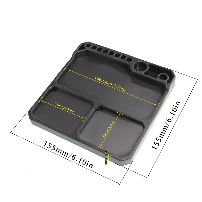 Silicone Parts Tray with Tool  - Magnetic Parts Tray บทวิจารณ์และราคา