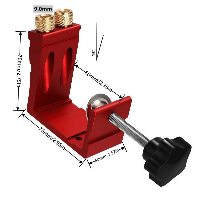 1 Set Pocket Hole Jig for Wood - Pocket Hole Jig บทวิจารณ์และราคา