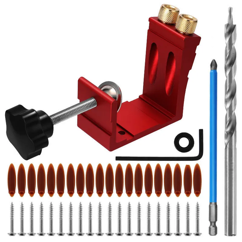 1 Set Pocket Hole Jig for Wood - Pocket Hole Jig บทวิจารณ์และราคา