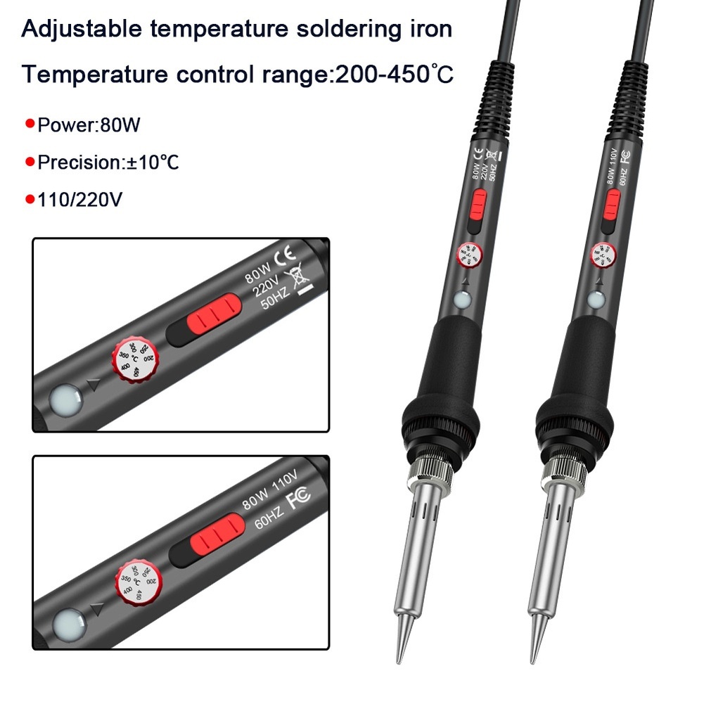 80W Electric Soldering Iron Se - Workshop Electric Tools บทวิจารณ์และราคา