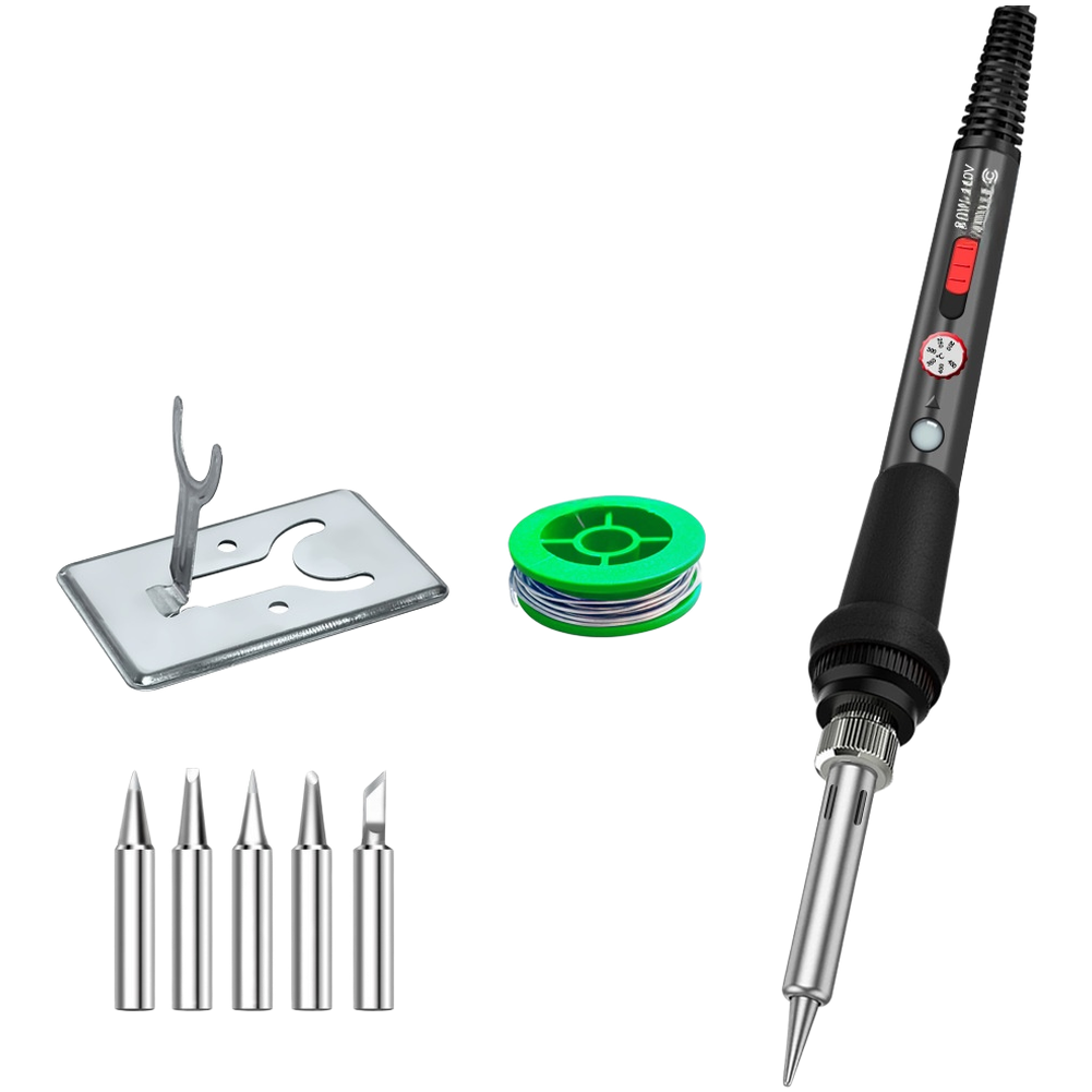 80W Electric Soldering Iron Se - Workshop Electric Tools บทวิจารณ์และราคา
