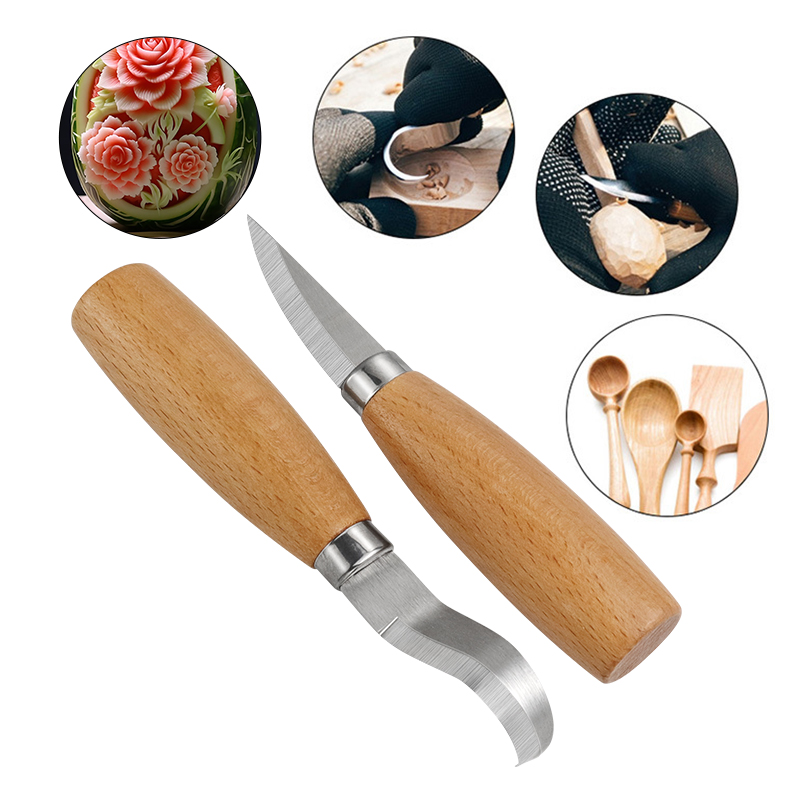 Stainless Iron Carving Knife B - Chisel Set Wood บทวิจารณ์และราคา