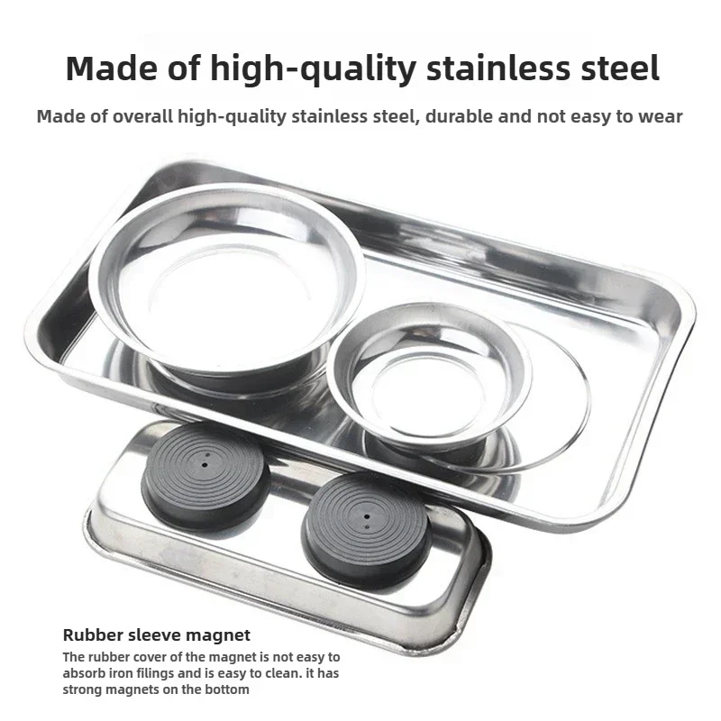 Round /Square Magnetic Bowl, D - Magnetic Parts Tray บทวิจารณ์และราคา