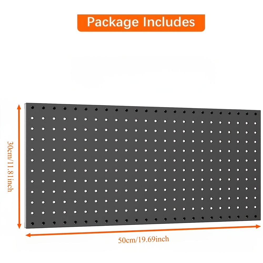 2/4 Pack Metal Pegboard Wall P - Workshop Tools Wall บทวิจารณ์และราคา