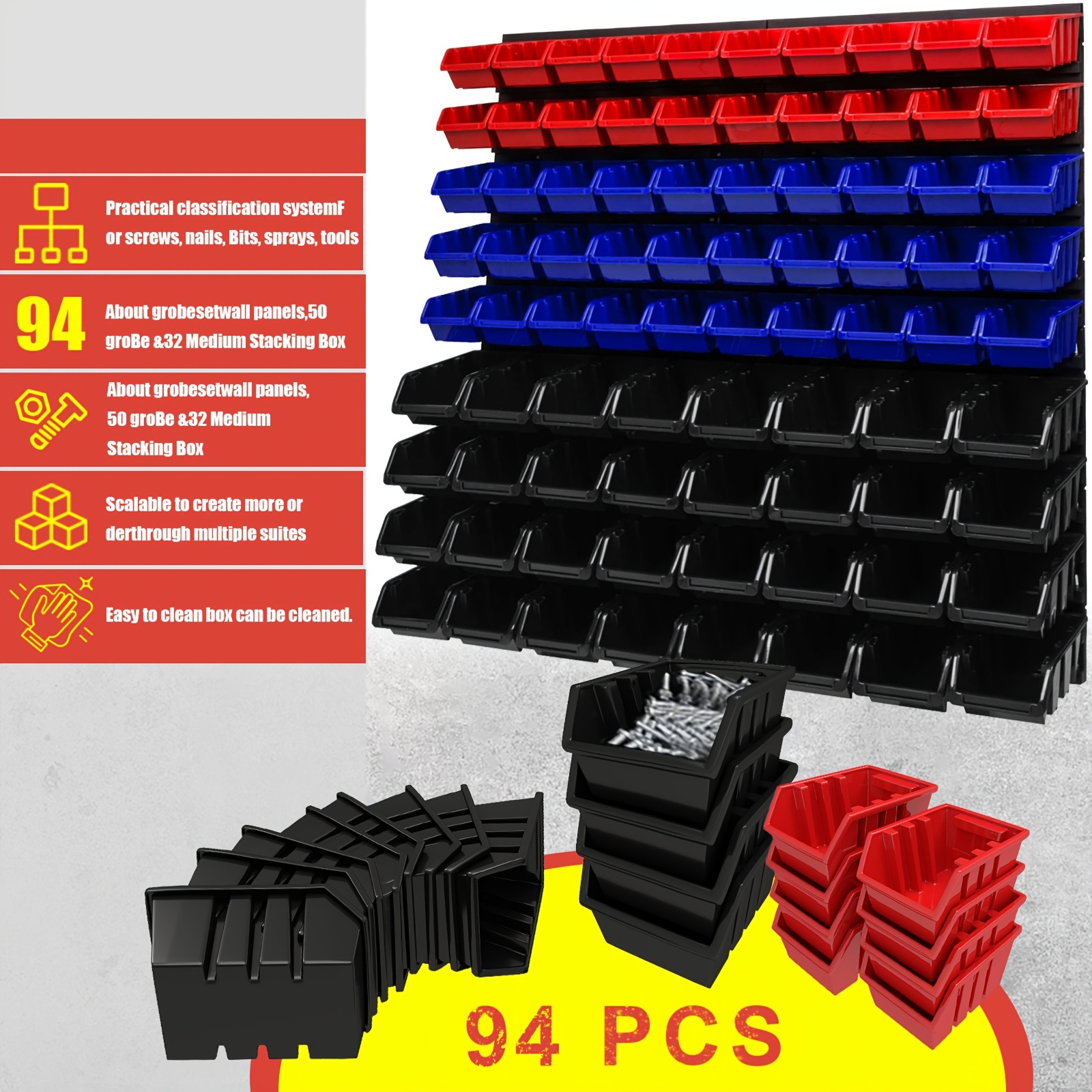 Wall-Mounted Tool Organizer Sy - Workshop Tools Wall บทวิจารณ์และราคา