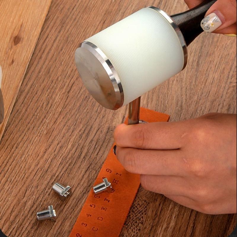 DIY Leather Crafts Mallet Long - Mallet Wood Carving บทวิจารณ์และราคา
