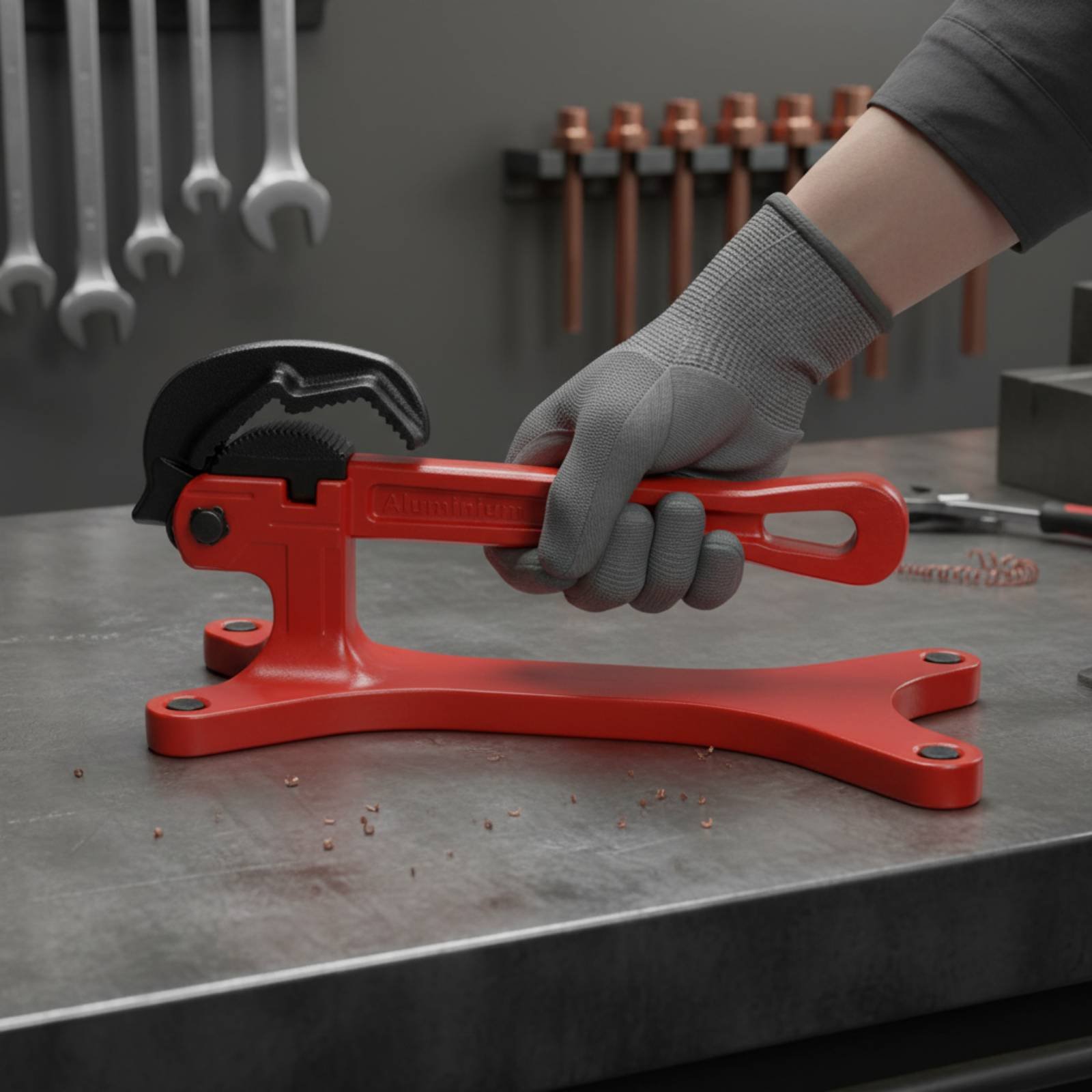 Self-Locking Pipe Wrench Porta - Workshop With Tools บทวิจารณ์และราคา