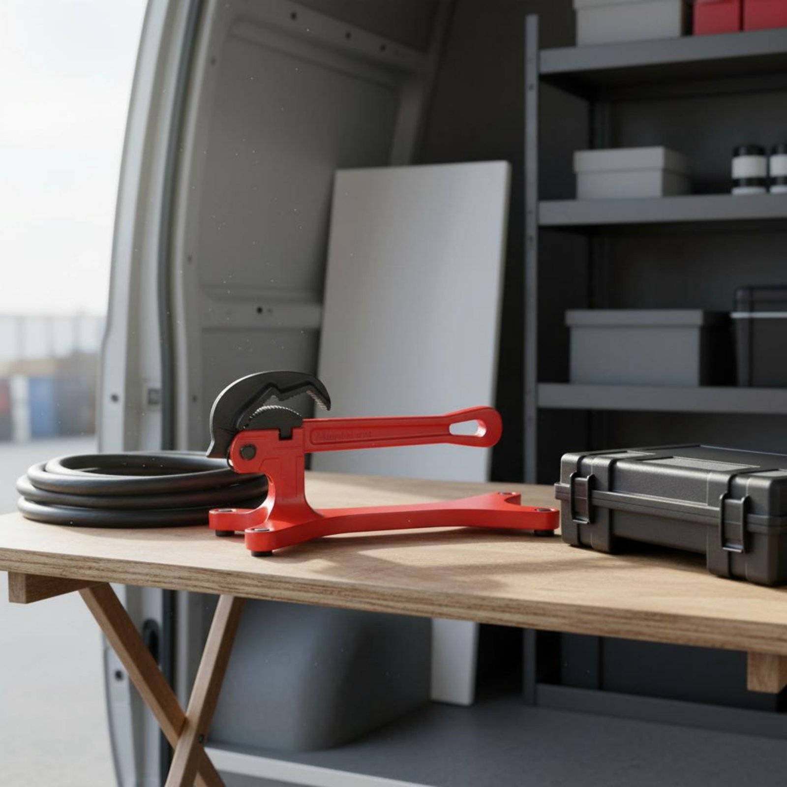 Self-Locking Pipe Wrench Porta - Workshop With Tools บทวิจารณ์และราคา