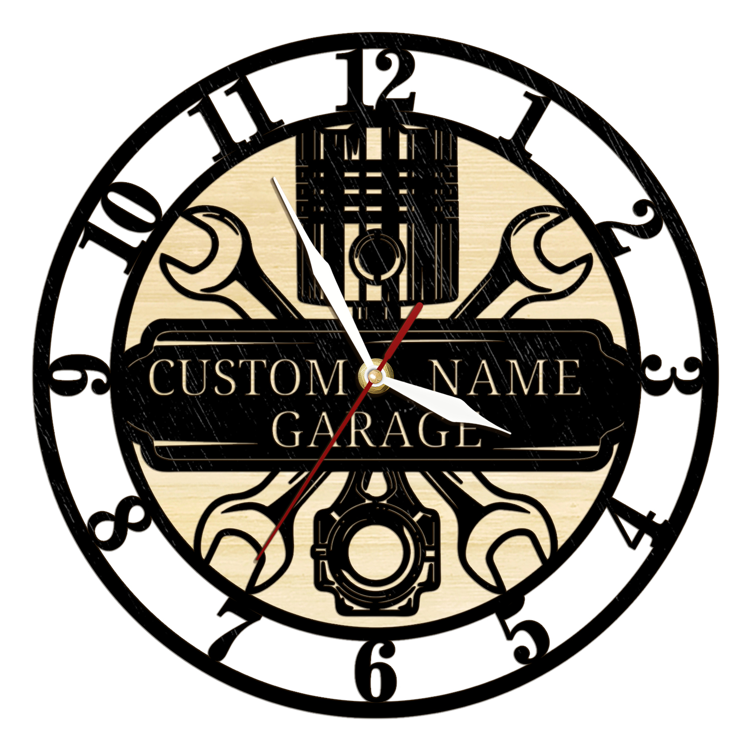 Custom Garage Tools Wooden Wal - Workshop Tools And Names บทวิจารณ์และราคา