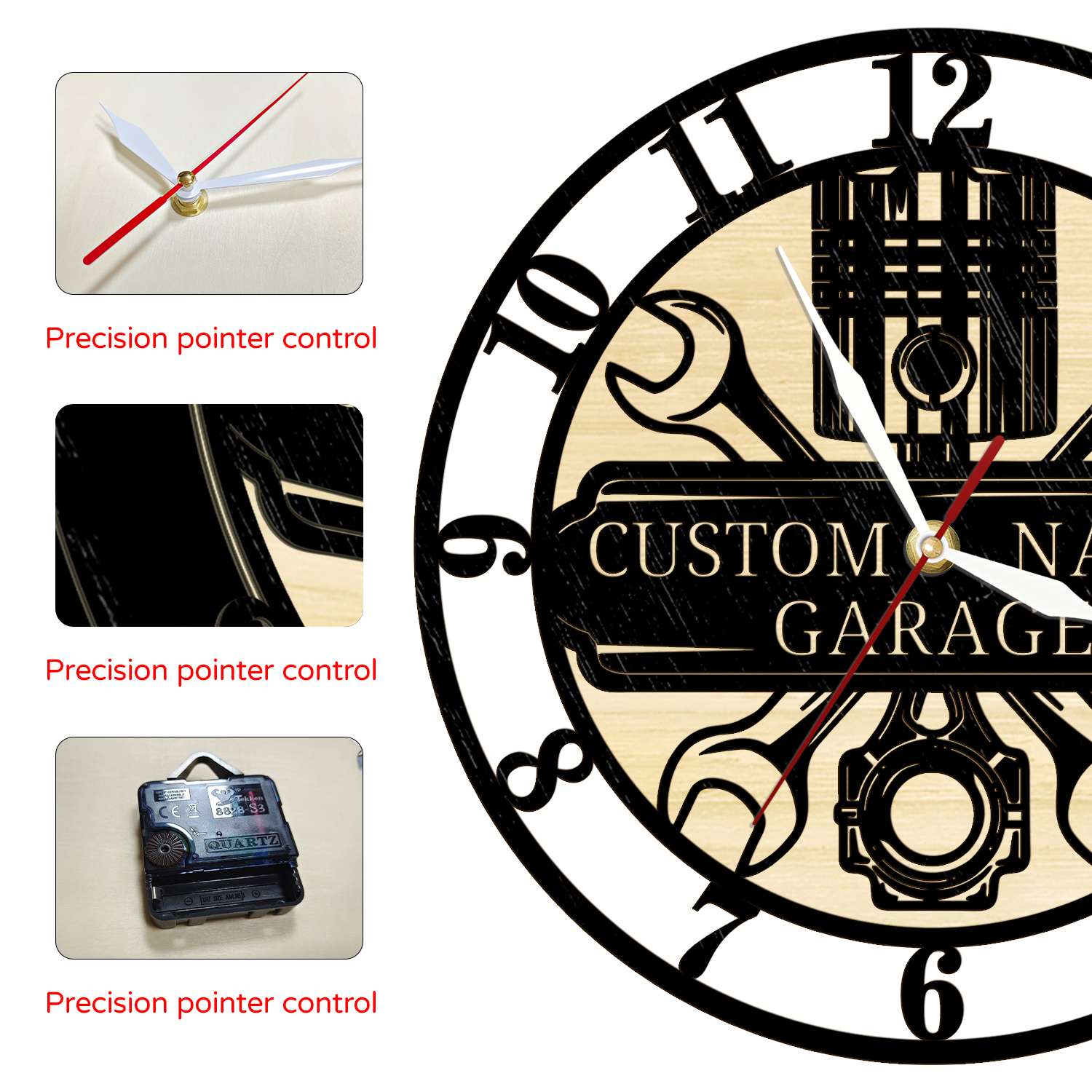 Custom Garage Tools Wooden Wal - Workshop Tools And Names บทวิจารณ์และราคา