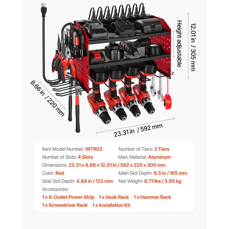 Electric Tool Storage Cabinet  - Workshop Electric Tools บทวิจารณ์และราคา