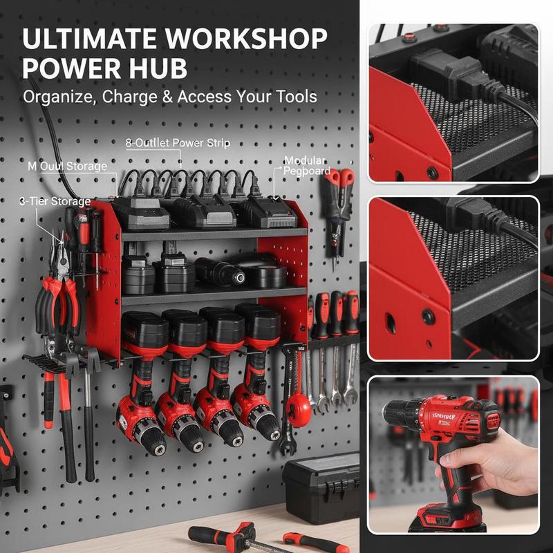 Electric Tool Storage Cabinet  - Workshop Electric Tools บทวิจารณ์และราคา