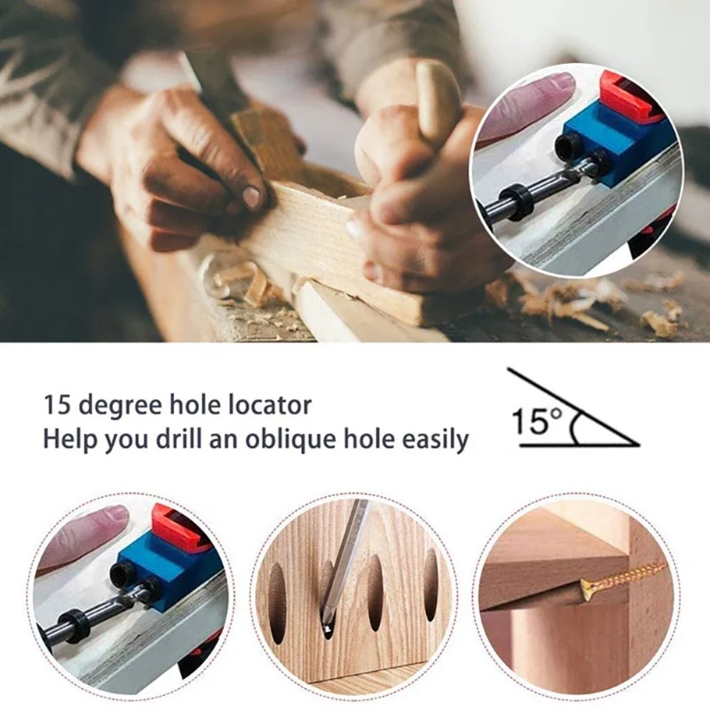 14Pcs 15 Degrees Pocket Hole J - Pocket Hole Jig บทวิจารณ์และราคา