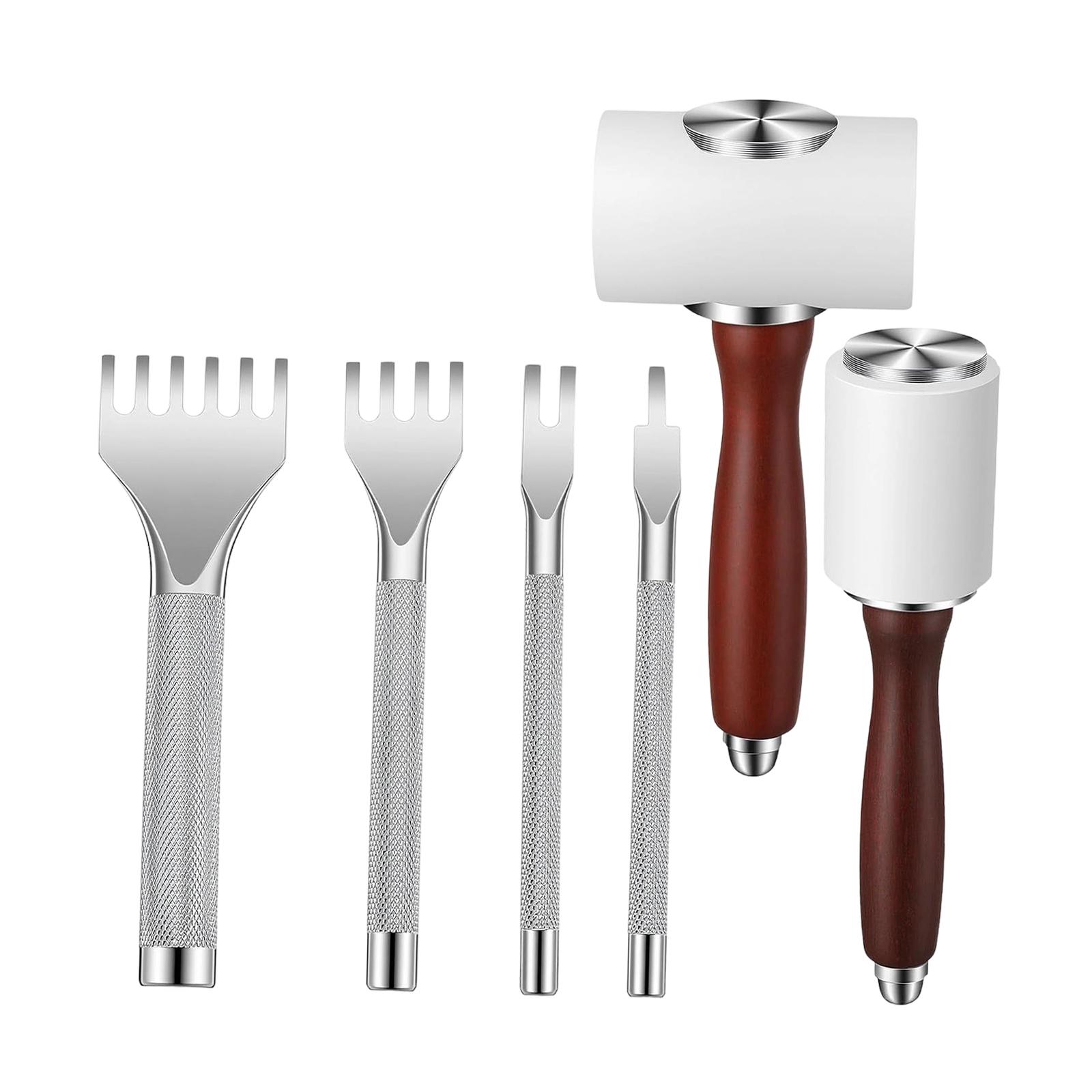 6x PU Leather Carving Hammer H - Mallet Wood Carving บทวิจารณ์และราคา