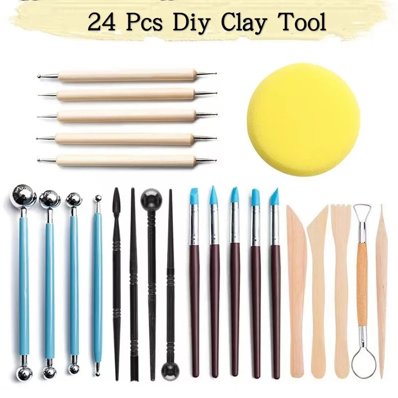 8-61PCS Pottery Tool Set - Cer - Chisel Set Wood บทวิจารณ์และราคา